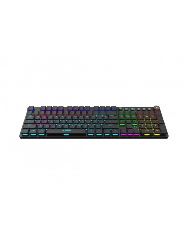 Ibox Aurora K-6 Klawiatura Uniwersalne Rf Wireless + Bluetooth Qwerty Angielski Czarny