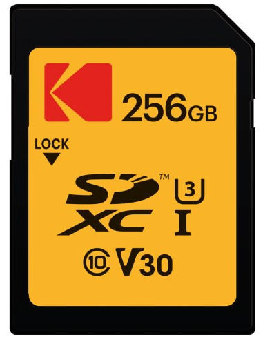 Kodak Ekmsd256Gxc10Hprk Pamięć Flash 256 Gb Sdxc Uhs-I Klasa 10