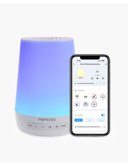 Momcozy Wn002-Wh00Ba-A Inteligentne Oświetlenie Inteligentna Lampa Stołowa Wi-Fi