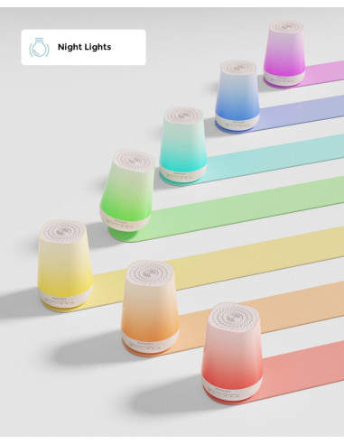 Momcozy Wn002-Wh00Ba-A Inteligentne Oświetlenie Inteligentna Lampa Stołowa Wi-Fi