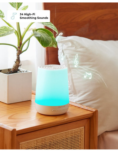 Momcozy Wn002-Wh00Ba-A Inteligentne Oświetlenie Inteligentna Lampa Stołowa Wi-Fi