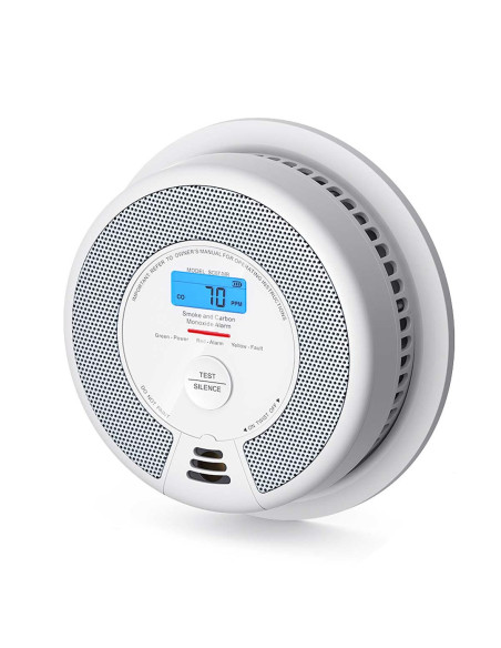 X-Sense Sc07-Mr Inteligentny Czujnik Dymu Fotoelektryczne Czujniki Odbicia Interconnectable Połączenia Bezprzewodowe