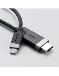 Alogic Fuchd2-Sgr Adapter Kablowy 2 M Hdmi Typu A (Standard) Usb Type-C Szary 2