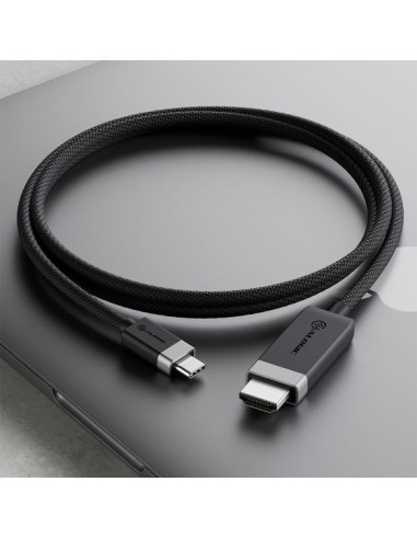 Alogic Fuchd2-Sgr Adapter Kablowy 2 M Hdmi Typu A (Standard) Usb Type-C Szary