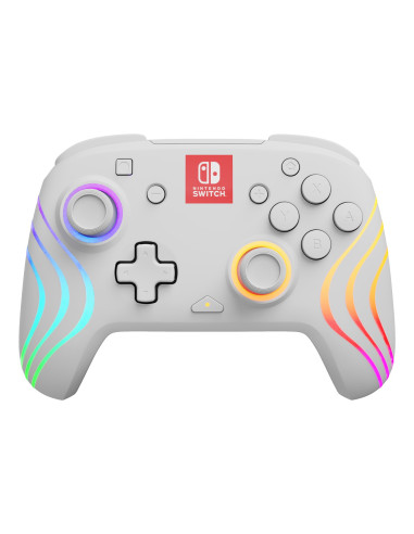 Pdp Afterglow Wave Biały Gamepad Analogowa/Cyfrowa Nintendo Switch, Nintendo Switch Oled