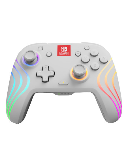 Pdp Afterglow Wave Biały Gamepad Analogowa/Cyfrowa Nintendo Switch, Nintendo Switch Oled