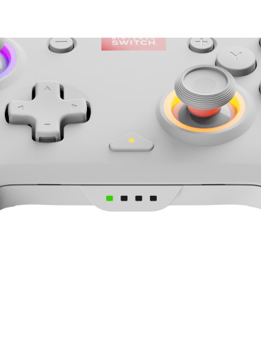 Pdp Afterglow Wave Biały Gamepad Analogowa/Cyfrowa Nintendo Switch, Nintendo Switch Oled