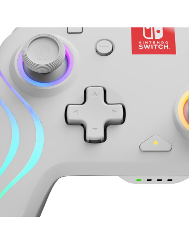 Pdp Afterglow Wave Biały Gamepad Analogowa/Cyfrowa Nintendo Switch, Nintendo Switch Oled