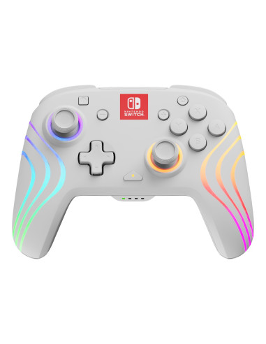 Pdp Afterglow Wave Biały Gamepad Analogowa/Cyfrowa Nintendo Switch, Nintendo Switch Oled