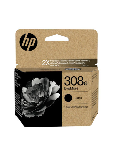 Hp Oryginalny Czarny Tusz 308E Evomore
