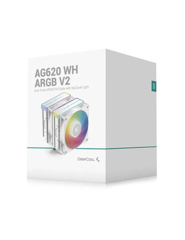 Chłodzenie Deepcool Ag620 Wh Argb V2