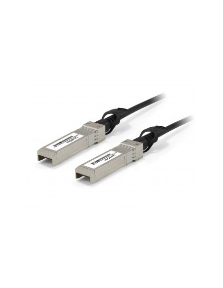 Levelone Dac-0101 Kabel Infiniband / Światłowodowy 1 M Sfp+ Czarny, Stal Nierdzewna