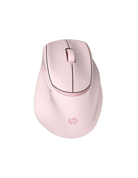 Mysz Hp Tilt Ergonomic Pink Mouse 720M Wireless / Bluetooth Bezprzewodowa Różowa Bh7N4Aa