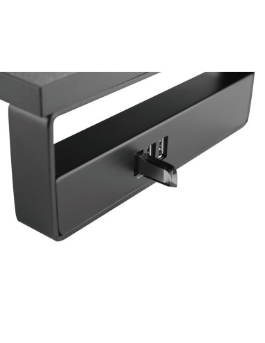 Equip 650881 Uchwyt / Stojak Do Monitorów Biurko Czarny