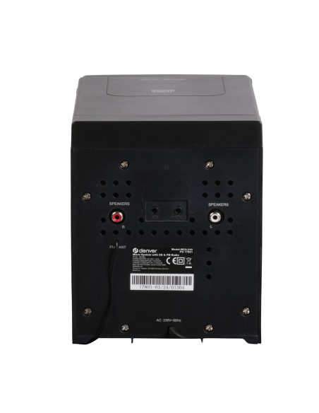 Denver Mca-240 System Micro Domowego Audio 40 W Czarny