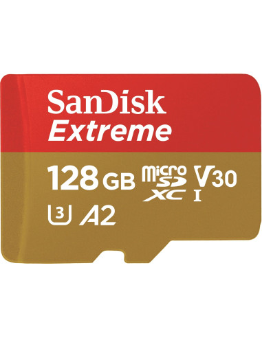 Sandisk Extreme Microsdxc 128 Gb 190/90 Mb/S A2