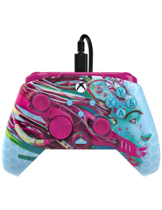Pdp Rematch Glow Advanced Wielobarwny Usb Gamepad Analogowa/Cyfrowa Pc, Xbox One, Xbox Series S, Xbox Series X