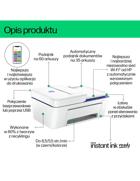 Urządzenie Wielofunkcyjne Hp Deskjet 4230E (60K30B)