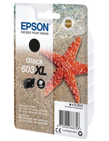 Epson Singlepack Black 603Xl Ink
