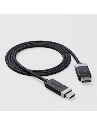 Alogic Fudphd2-Sgr Adapter Kablowy 2 M Displayport Hdmi Czarny, Szary