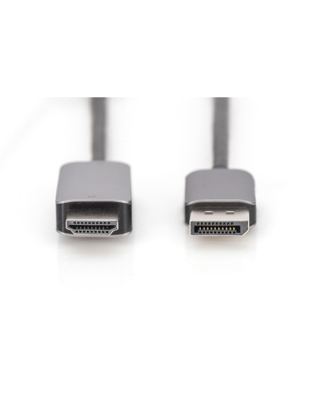 Digitus Adapter Kablowy Displayport 8K, Dp Na Hdmi Typu A