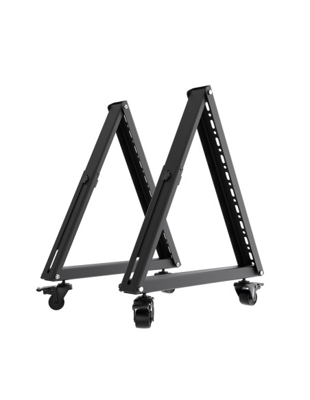 Maclean Wózek / Stojak Podłogowy Do Tv, 37-80", Max. Vesa 800X400, Max. 75Kg, Mobilny, Blokada Kół Mc-183