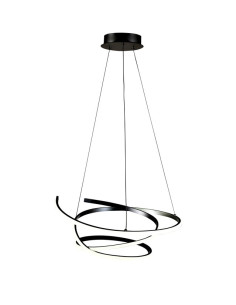Lampa Wisząca Led Sibiu 42 W 4000 K Czarna