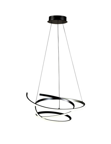 Lampa Wisząca Led Sibiu 42 W 4000 K Czarna