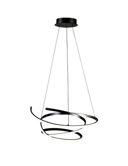 Lampa Wisząca Led Sibiu 42 W 4000 K Czarna
