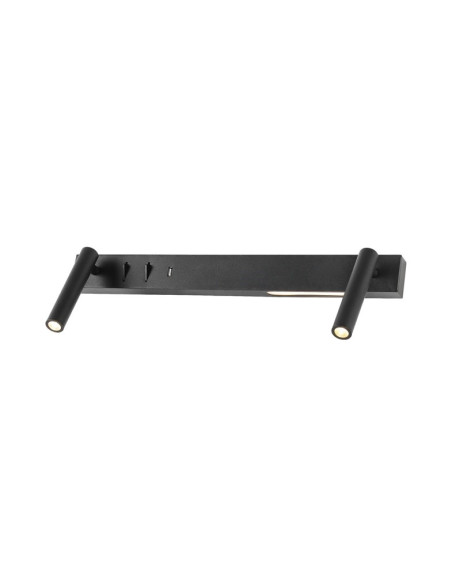 Luminaire Wall 6+6W Usb Led 660Lm