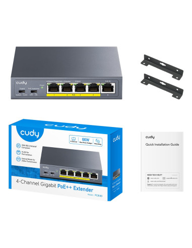 Cudy Poe40 Adapter Poe Gigabit Ethernet