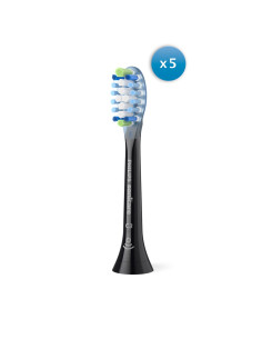 Końcówki Do Szczoteczki Philips Hx9045/88 Zestaw 4+1 Czarny 2