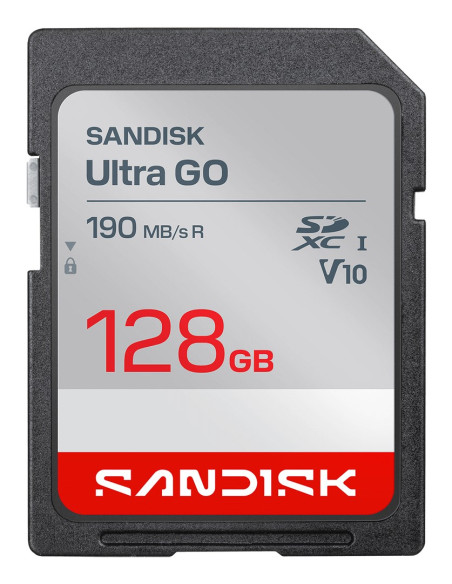 Sandisk Ultra Go Sd Uhs-I 128Gb Sd 190Mb/S(R)