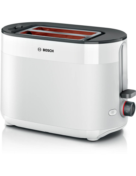 Bosch Tat2M121 Toster 6 2 Kaw. 950 W Biały
