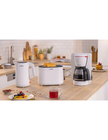 Bosch Tat2M121 Toster 6 2 Kaw. 950 W Biały