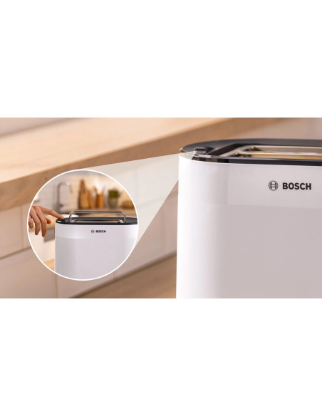 Bosch Tat2M121 Toster 6 2 Kaw. 950 W Biały