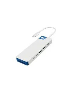 9-Portowa Stacja Dokująca Hyper Hyperdrive Flex Dual 4K Hdmi, Biały/Niebieski | Hd4103Bugl | Ilość Portów Hdmi: 2 2