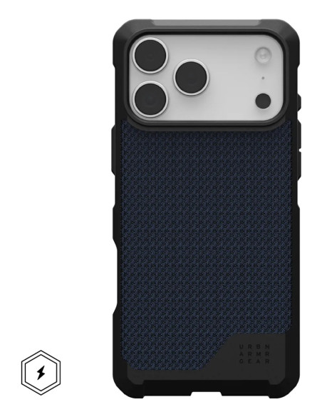Urban Armor Gear 114518113955 Pokrowiec Na Telefon Komórkowy 17,5 Cm (6.9") Czarny, Niebieski