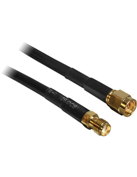 Delock 10M Sma M/F Kabel Koncentryczny Cfd200 Czarny