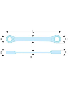 Facom ?64.3/8X7/16 1 Szt. 2