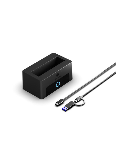 Icy Box Ib-1123M-Cu31 Usb 3.2 Gen 2 (3.1 Gen 2) Type-C Czarny