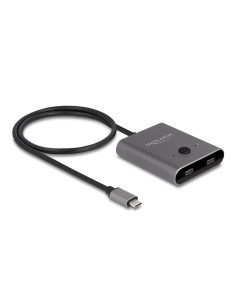 Delock Przełącznik Usb 10 Gbps Usb Type-C 2 Do 1 Dwukierunkowego 8K