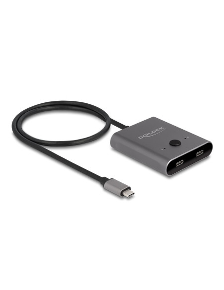 Delock Przełącznik Usb 10 Gbps Usb Type-C 2 Do 1 Dwukierunkowego 8K
