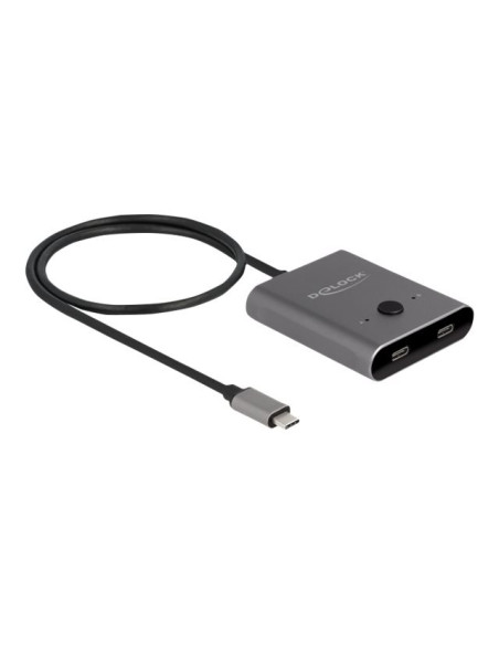 Delock Przełącznik Usb 10 Gbps Usb Type-C 2 Do 1 Dwukierunkowego 8K