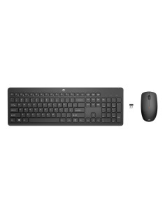 Zestaw Klawiatura + Mysz Hp 230 Wireless Mouse And Keyboard Combo Bezprzewodowe Czarne 18H24Aa Abb