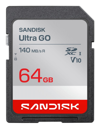 Sandisk Ultra Go Sd Uhs-I 64Gb Sd 140Mb/S(R)