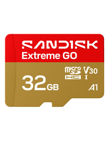 Sandisk Extreme Go Microsd Uhs-I 32Gb Microsd 100Mb/S(R) / 60Mb/S(W)