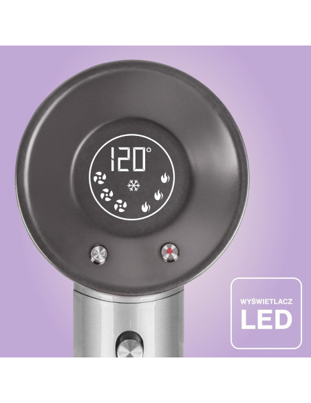 Eldom Suszarka Do Włosów Ht280 1500 W Wyśw.led