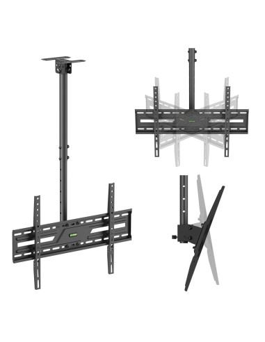 Maclean Uchwyt / Wieszak Sufitowy Dla Tv, Max. Obciążenie 50Kg, 37-86", Max Vesa 600X400 Mc-173