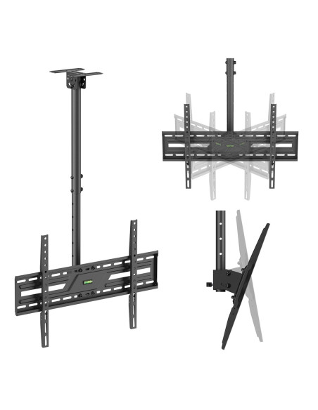 Maclean Uchwyt / Wieszak Sufitowy Dla Tv, Max. Obciążenie 50Kg, 37-86", Max Vesa 600X400 Mc-173